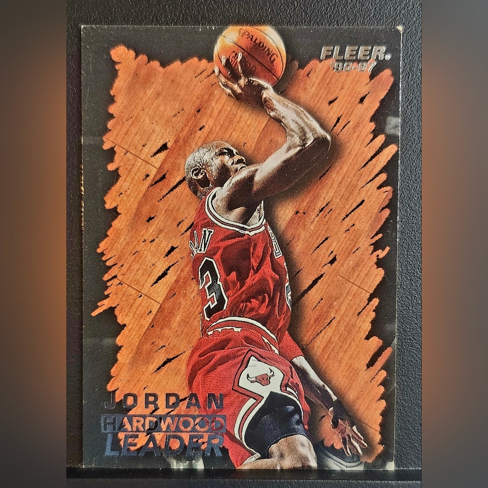 96-97 Fleer 123 Michael Jordan